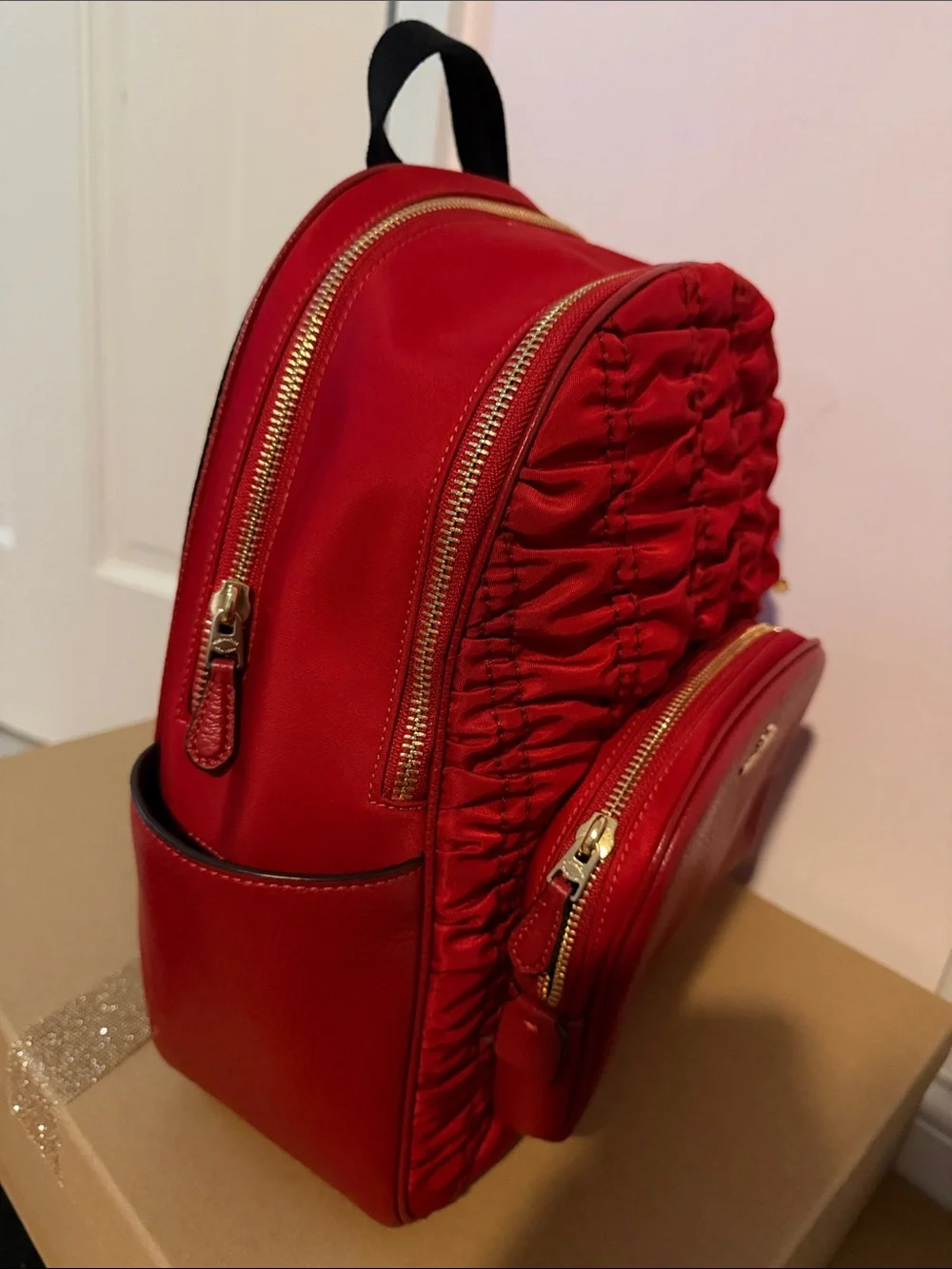 Coach compact backpack